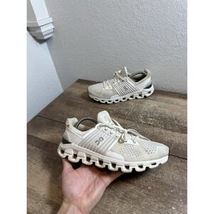 On Cloudswift Swiss Engineering Women Size 9.5 41.98923 All White Running Shoes